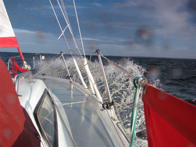 Rejs morski 2 Viggenami na Bornholm 2010