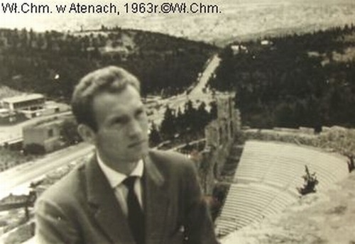 Kpt. Chmielewski w atenach w trakcie rejsu po Linii Braila w 1963r