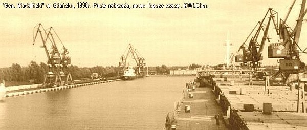 statek Generał Madaliński w Gdańsku w 1997r we wspomnieniach kapitana PŻM