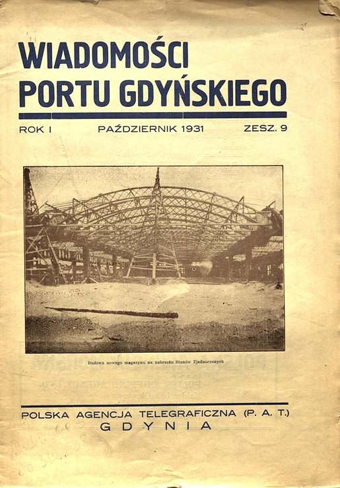 Okładka numeru październikowego z 1931roku, po zmianie formuły wydawniczej pisma i jego układu graficznego.