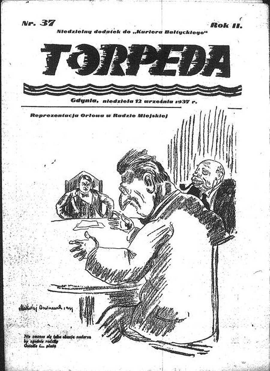 Numer „Torpedy" z 12 września 1937 roku.