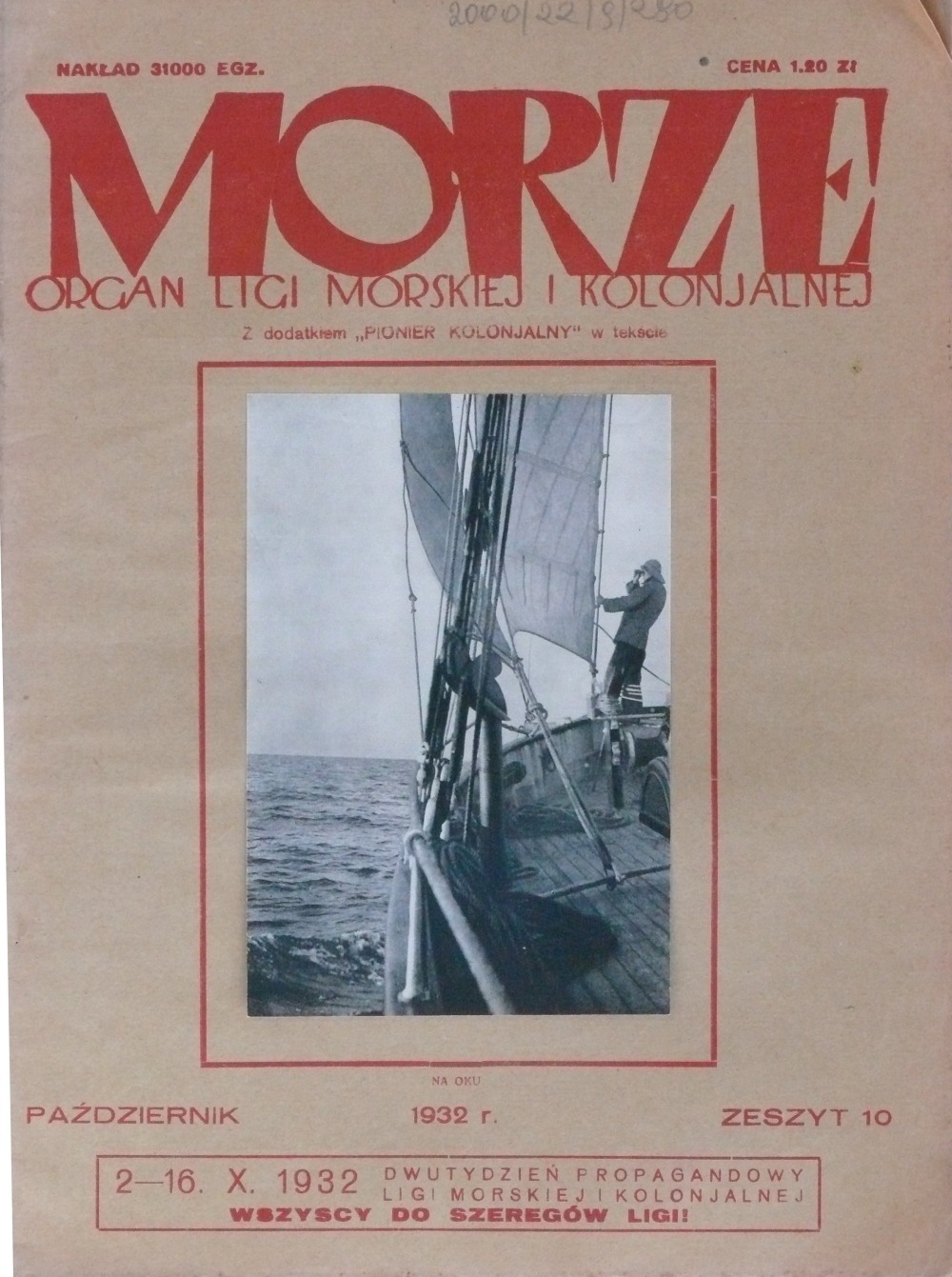 Magazyn "Morze", październik 1932r.