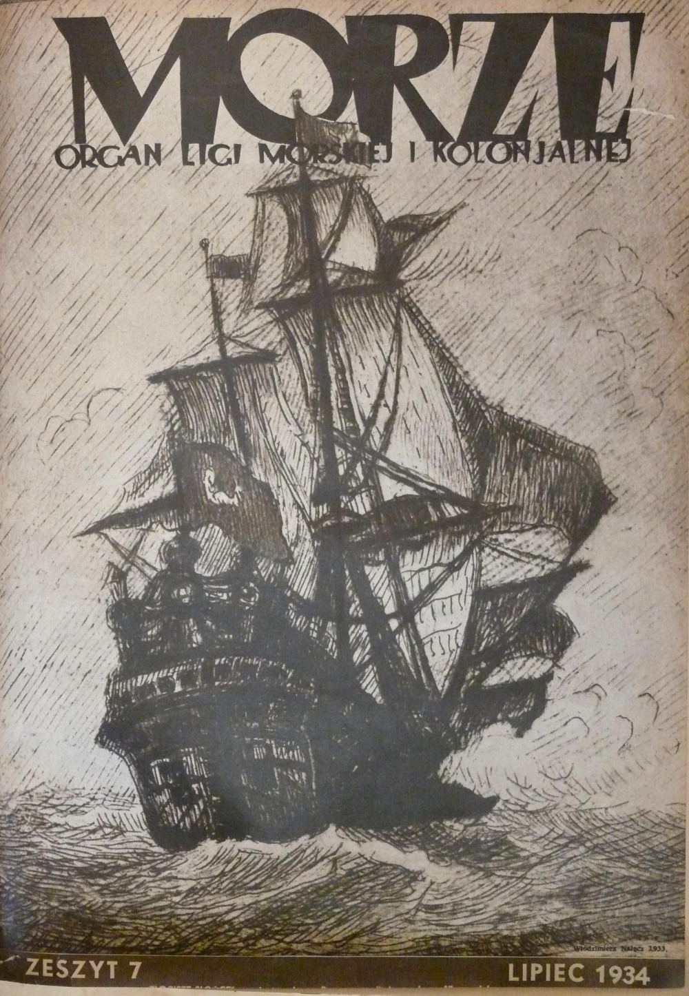 Magazyn "Morze", lipiec1934r.