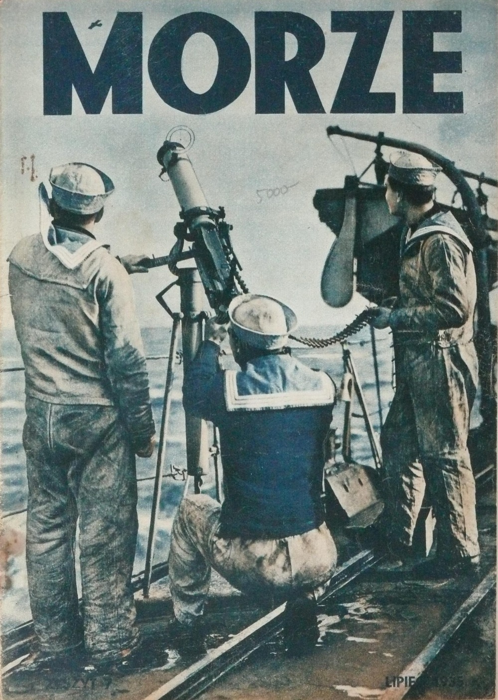 Magazyn "Morze", lipiec 1935r.