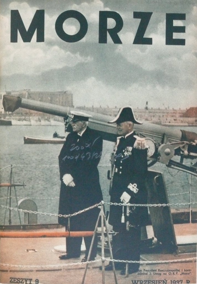 Magazyn "Morze", wrzesień 1937r.