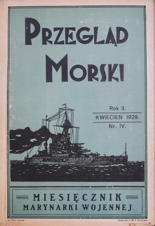 Okładka numeru kwietniowego z 1929 roku