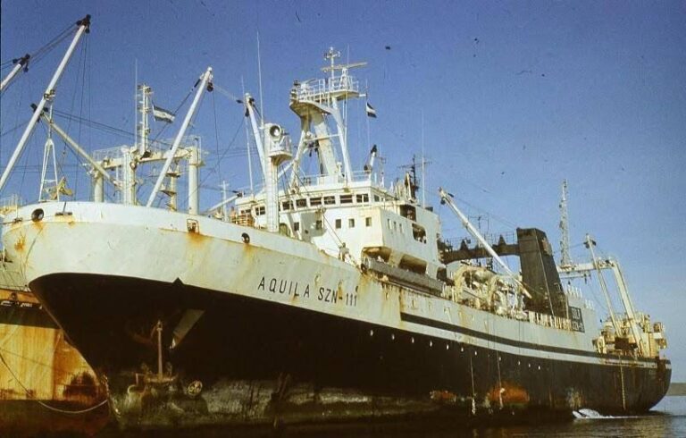 m.t Aquila SZCZECIN - Z pamiętnika radiooficera okrętowego